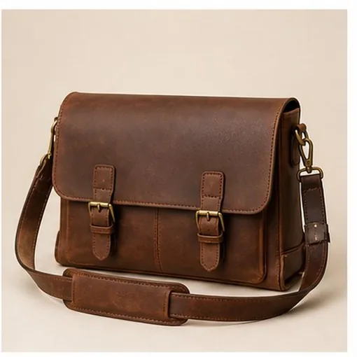 Field Satchel — Chestnut