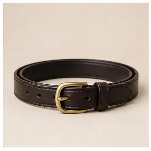 28 mm Dress Belt — Black